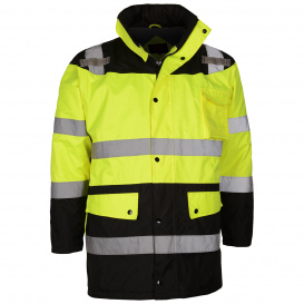 GSS Safety 8501 Type R Class 3 Waterproof Fleece-Lined Parka Jacket