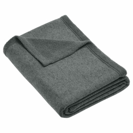 Port Authority BP46 Arc Sweater Fleece Blanket - Grey Smoke Heather