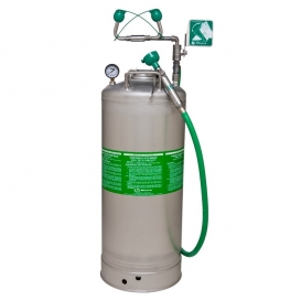 Haws 7601.10.2 Air Pressure Operated Portable Eye Wash and Body Spray - 13 Gallon