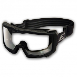 Edge HB111 Batian Goggles - Black Frame - Clear & G-15 Silver Mirror Lenses
