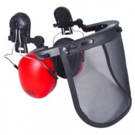 Radians Head Gear - HG410B With Visor And Earmuff