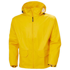Helly Hansen 70180 Voss Waterproof PU Rain Jacket - Light Yellow