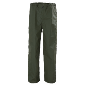 Helly Hansen 70429 Mandal Waterproof PVC Rain Pants - Army Green