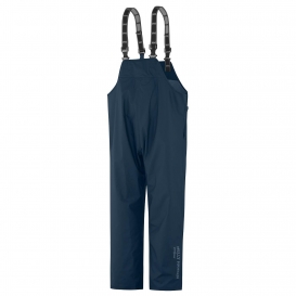 Helly Hansen 70529 Mandal Waterproof PVC Rain Bib Pants - Classic Navy