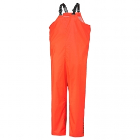 Helly Hansen 70530 Horten Flame Retardant PVC Rain Bib Pants - Fluorescent Orange