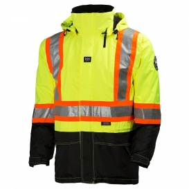 Helly Hansen 71275 Potsdam Black Bottom 3-In-1 Jacket - Yellow/Lime