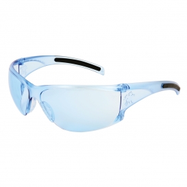MCR Safety HK113 HK1 Safety Glasses - Blue Temples - Blue Lens