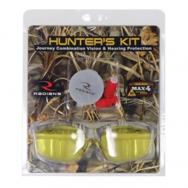 Radians HKJRM4C Hunter\'s Kit - Max-4 Journey Glasses - Cease Fire Ear Plugs