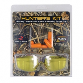 Radians HKJRM4F Hunter\'s Kit - Max-4 Journey Glasses - 3 Pair Foam Ear Plugs