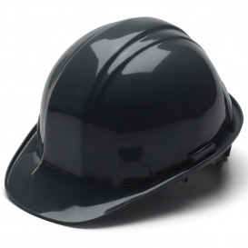 Pyramex HP14111 SL Series Cap Style Hard Hat - 4-Point Ratchet Suspension - Black