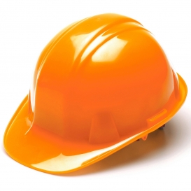 Pyramex HP14141 Hard Hat - 4-Point Ratchet Suspension - Hi-Viz Orange