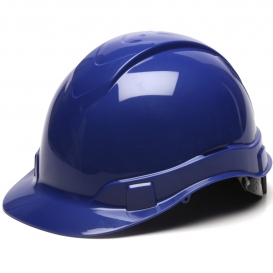 Pyramex HP44160 Ridgeline Cap Style Hard Hat - 4-Point Ratchet Suspension - Blue