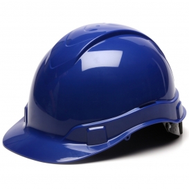 Pyramex HP46160 Ridgeline Cap Style Hard Hat - 6-Point Ratchet Suspension - Blue