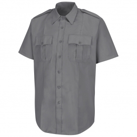 Horace Small HS1209 New Dimension Poplin Short Sleeve Shirt - Grey