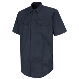 Horace Small HS1430 New Dimension Concealed Button Front Short Sleeve Shirt - Dark Navy