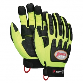 Memphis HV300 ForceFlex Multi-Task Gloves - Rough Grip Palm Pad - TPR Padded Back
