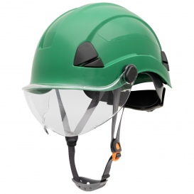 Fibre Metal FSH10 Safety Helmet - Ratchet Suspension - Green