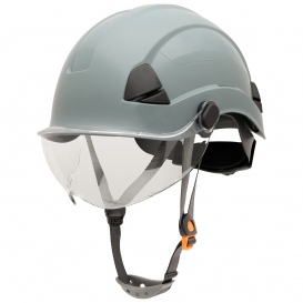 Fibre Metal FSH10 Safety Helmet - Ratchet Suspension - Gray