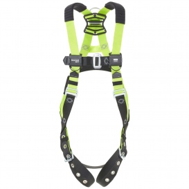 Miller H500 IS1P Industry Standard Full Body Harness - Tongue & Chest Mating Buckles w/ Shoulder Pads