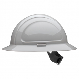 Honeywell N20090000 North Zone Full Brim Hard Hat - Quick-Fit Suspension - Gray