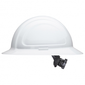 Honeywell N20R010000 North Zone Full Brim Hard Hat - Ratchet Suspension - White
