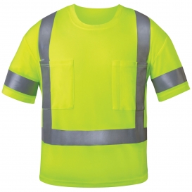Honeywell TV36ASSL Cool-V High Visibility Work Shirt - Yellow/Lime