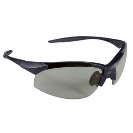 Radians Rad-Infinity Safety Glasses - Black Frame - Indoor/Outdoor Mirror Lens