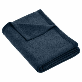 Port Authority BP46 Arc Sweater Fleece Blanket - Insignia Blue Heather