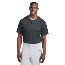 Sport-Tek ST359 PosiCharge Competitor 2-Button Henley - Iron Grey