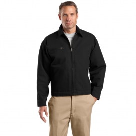 CornerStone J763 Duck Cloth Work Jacket - Black