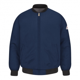 Bulwark FR JET2NV Men\'s Team Jacket - EXCEL FR - 12.0oz.
