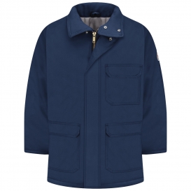 Bulwark FR JLP8 Heavyweight Insulated Deluxe Parka - EXCEL FR ComforTouch - Navy