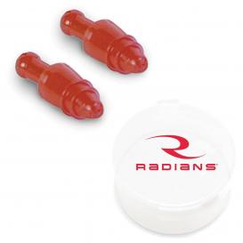 Radians JP3000ID Snug Plugs Reusable Uncorded NRR 28 Ear Plugs with Case