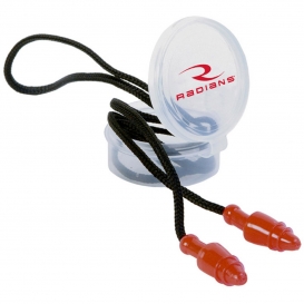 Radians Snug Plugs NRR 28 Corded Ear Plugs - 1 Pair with Case and Header Card