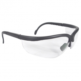 Radians JR0110ID Journey Safety Glasses - Smoke Frame - Clear Lens