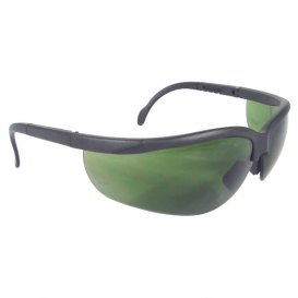 Radians JR0130ID Journey Safety Glasses - Smoke Frame - Green 3.0 IRUV Lens
