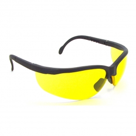 Radians JR0140ID Journey Safety Glasses - Smoke Frame - Amber Lens