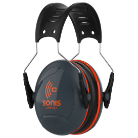 JSP 262-AEB030-HB Sonis Compact Passive Ear Muff with Adjustable Headband - 25 NRR