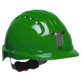 JSP Evolution 6151M Deluxe Mining Hard Hat - Wheel Ratchet Suspension - Green