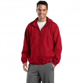 Sport-Tek JST73 Hooded Raglan Jacket