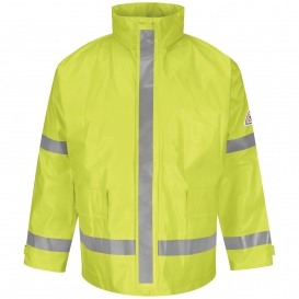 Bulwark FR JXN6YE Hi-Visibility Flame-Resistant Rain Jacket