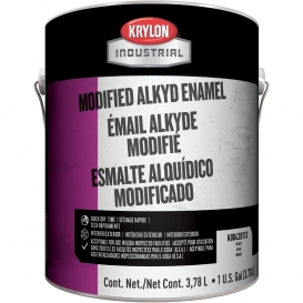Krylon K00420113-16 Modified Alkyd Enamel - Black