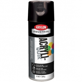Krylon K01601A07 Acryli-Quik Acrylic Lacquer - Gloss Black