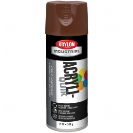 Krylon K02501A07 Acryli-Quik Acrylic Lacquer - Leather Brown