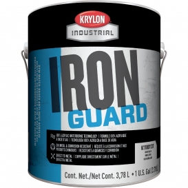 Krylon K11001131 Iron Guard Water-Based Acrylic Enamel - Gloss Black
