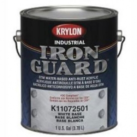 Krylon K11006631 Iron Guard Water-Based Acrylic Enamel - Dark Machine Gray