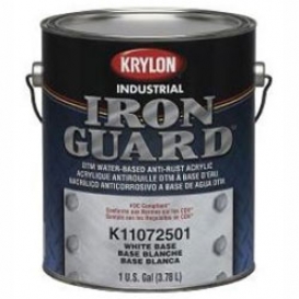 Krylon K11072501 Iron Guard Water-Based Acrylic Enamel - White Base