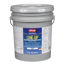 Krylon K41130113-20 Line-Up Bulk Water Based Pavement Striping Paint - Parking Lot Black