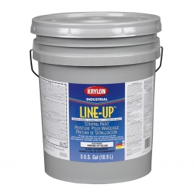 Krylon K41132920-20 Line-Up Bulk Water Based Pavement Striping Paint - Parking Lot Yellow