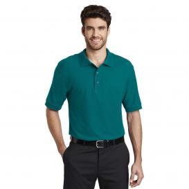 Port Authority K500ES Extended Size Silk Touch Polo - Teal Green